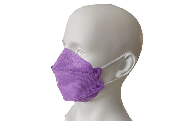 Breathable Disposable Protective Kf94 4ply 3D Ear-Loop Non Woven Face Mask